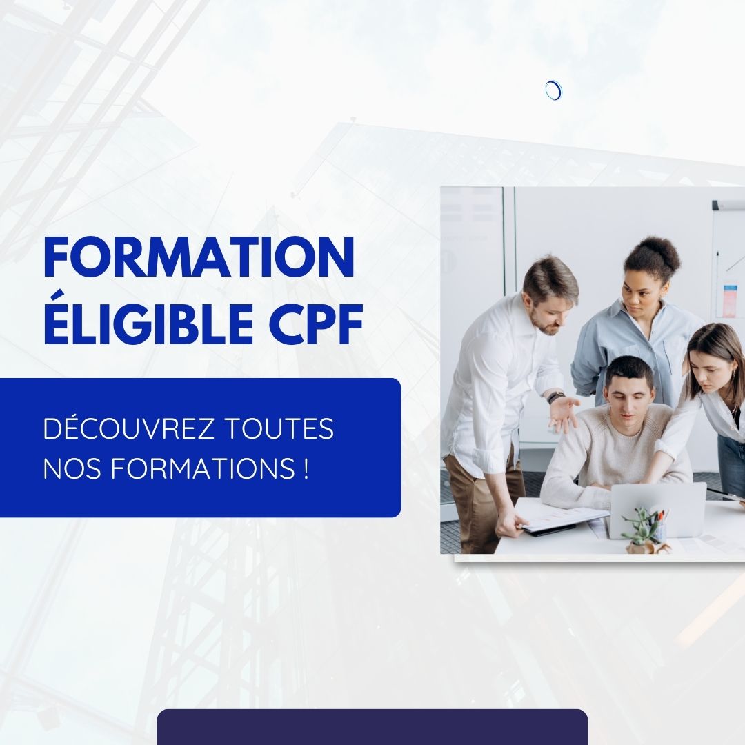 Formation éligible CPF, découvrez toutes nos formations - formation cpf