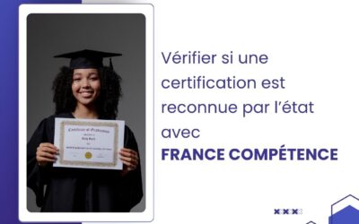 Vérifier si une certification est reconnue par l’état avec France compétence