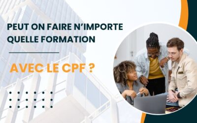 Peut on faire n’importe quelle formation avec le cpf ?