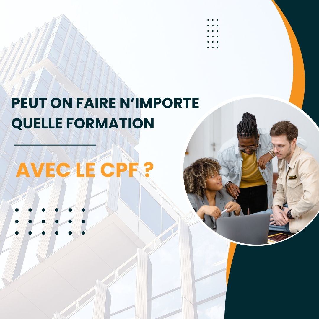 Peut on faire n’importe quelle formation avec le cpf - formation comptabilité