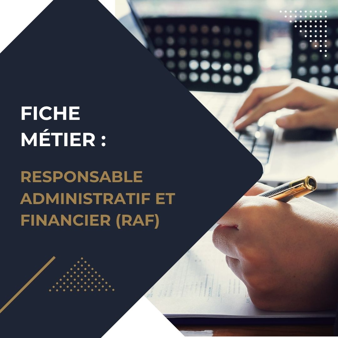 Illustration Fiche Métier : Responsable Administratif et Financier (RAF)