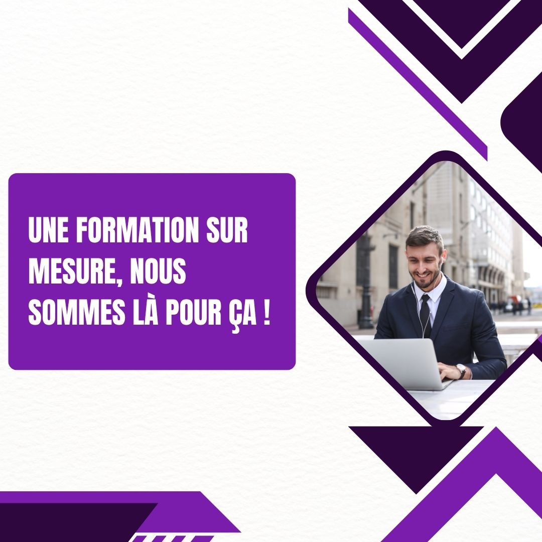 Une formation sur mesure, nous sommes là pour ça - formation bureautique