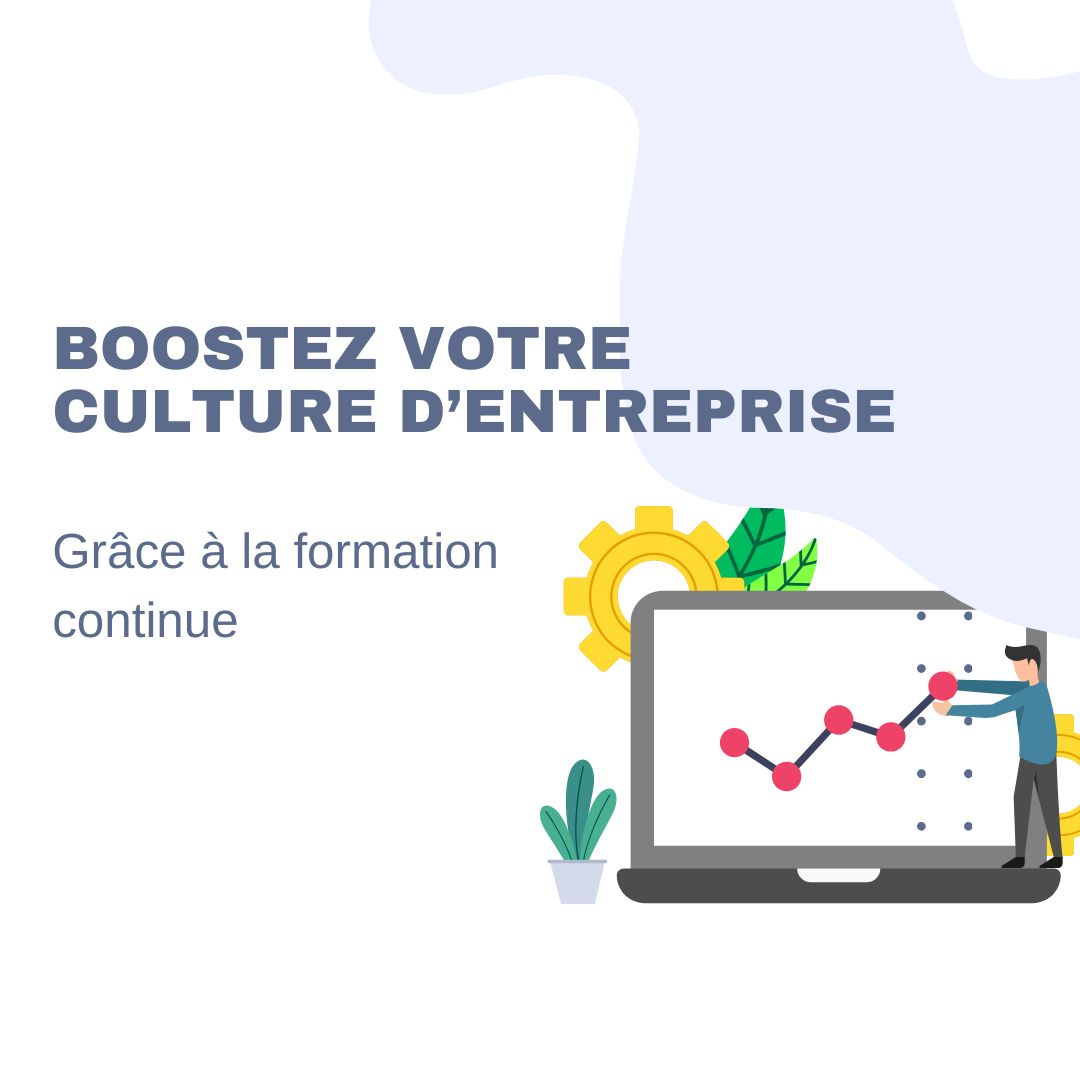 Illustration Boostez votre culture d’entreprise grâce à la formation continue