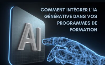 Le mag de la formation Comment intégrer l’IA générative dans vos programmes de formation