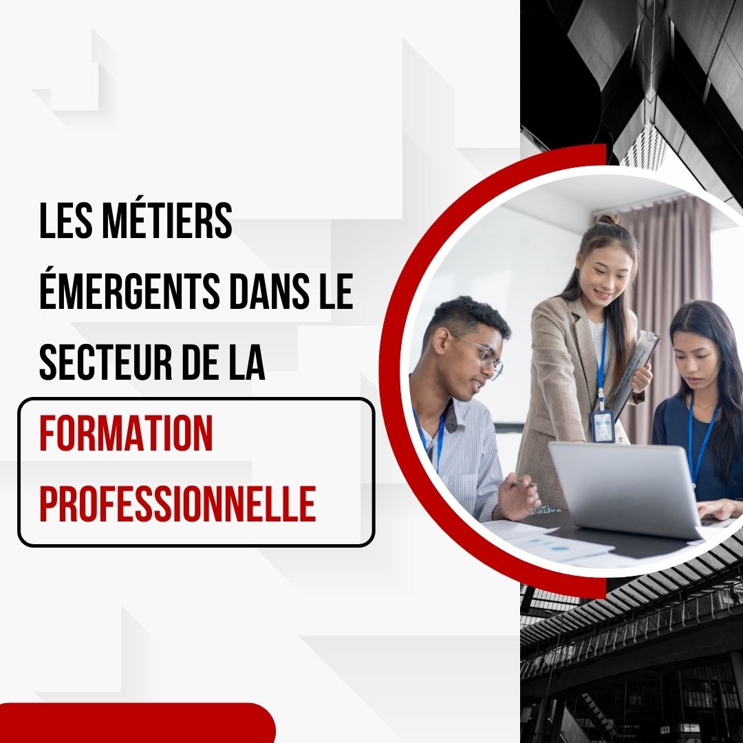 Illustration Les métiers émergents dans le secteur de la formation professionnelle
