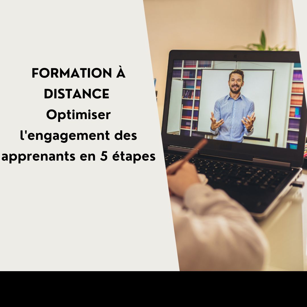 Apprenants suivant une formation à distance avec des outils interactifs et collaboratifs