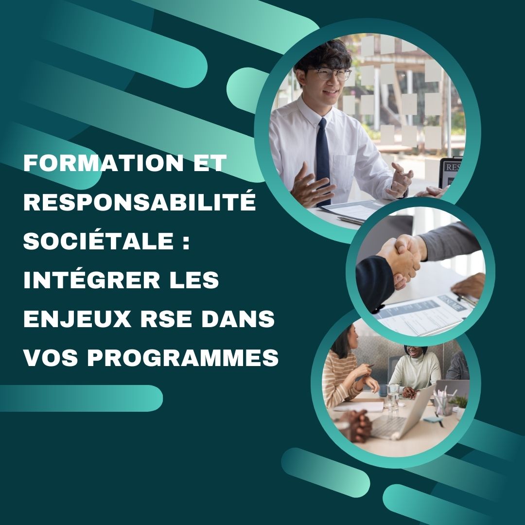 Illustration d’une session de formation RSE en entreprise avec des collaborateurs engagés