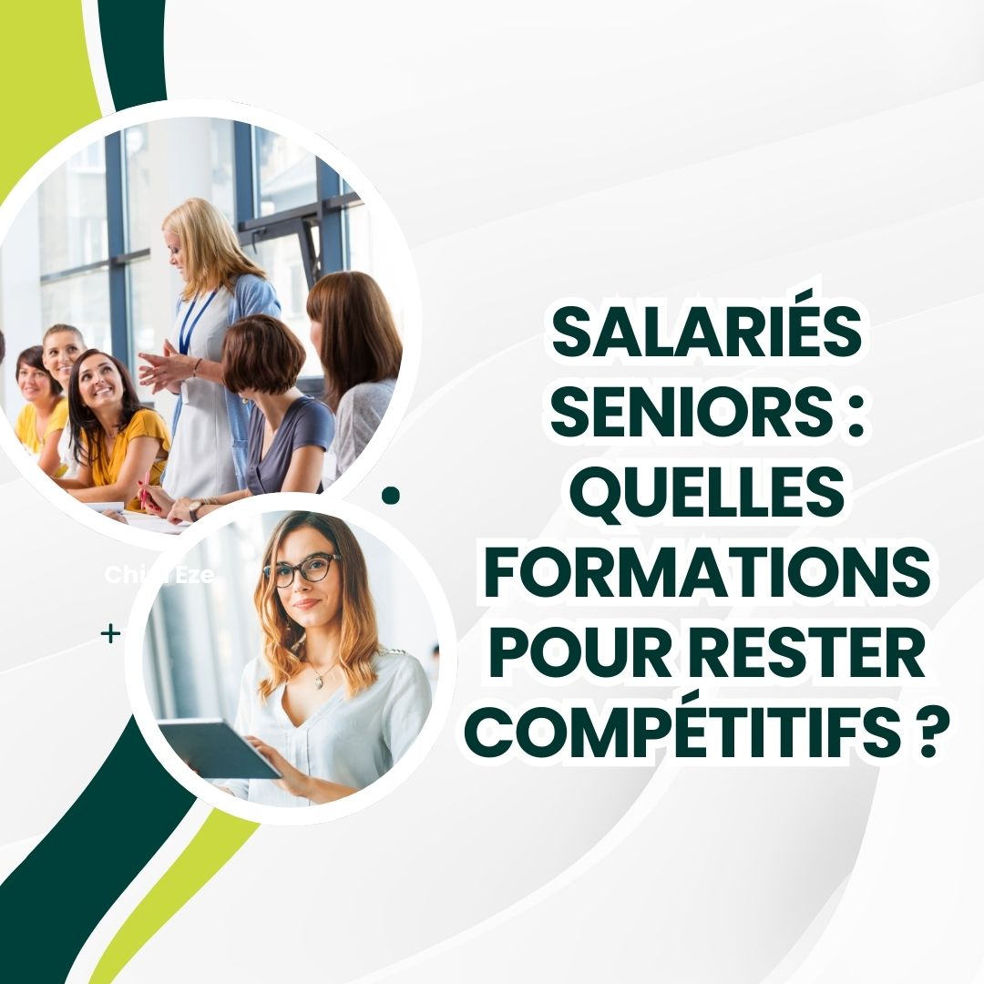 Salarié senior en formation numérique dans un centre de formation