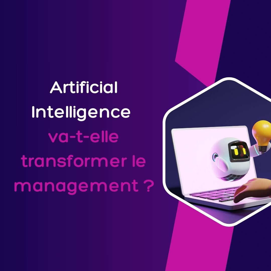 Manager utilisant une IA pour prendre une décision stratégique