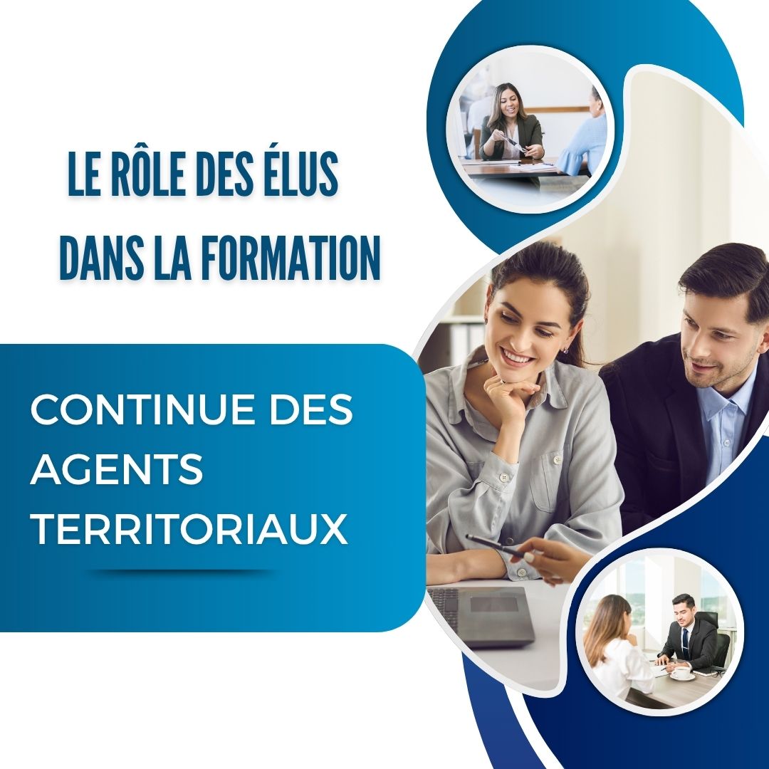 Un élu local échange avec une agente territoriale lors d’une session de formation continue