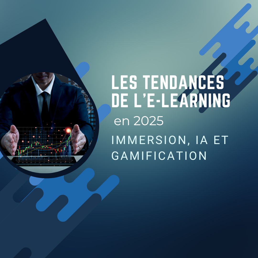 Illustration Les tendances de l’e-learning en 2025 : immersion, IA et gamification