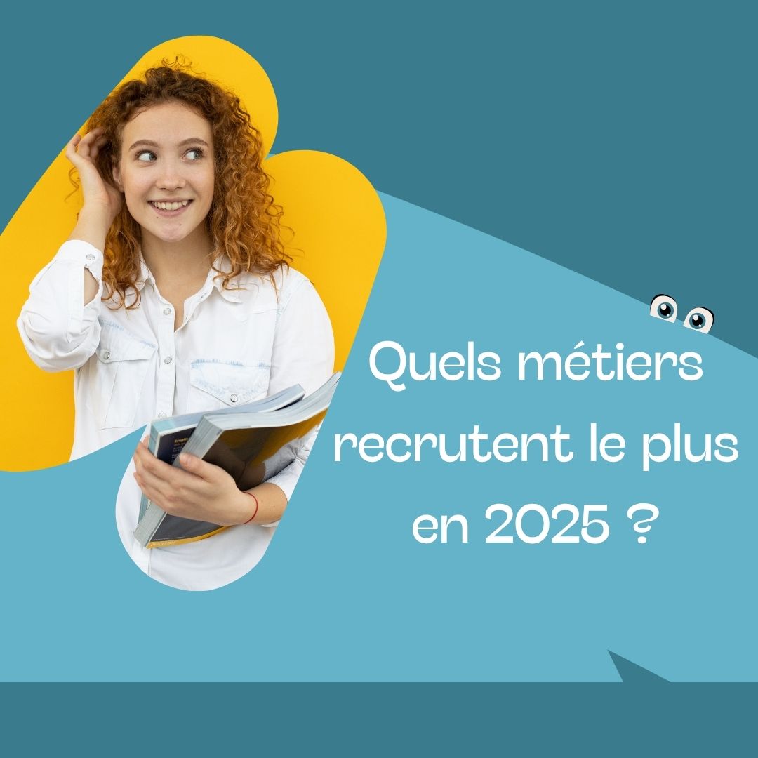 Groupe de professionnels exerçant différents métiers en forte demande en 2025