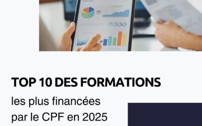 Top 10 des formations les plus financées par le CPF en 2025