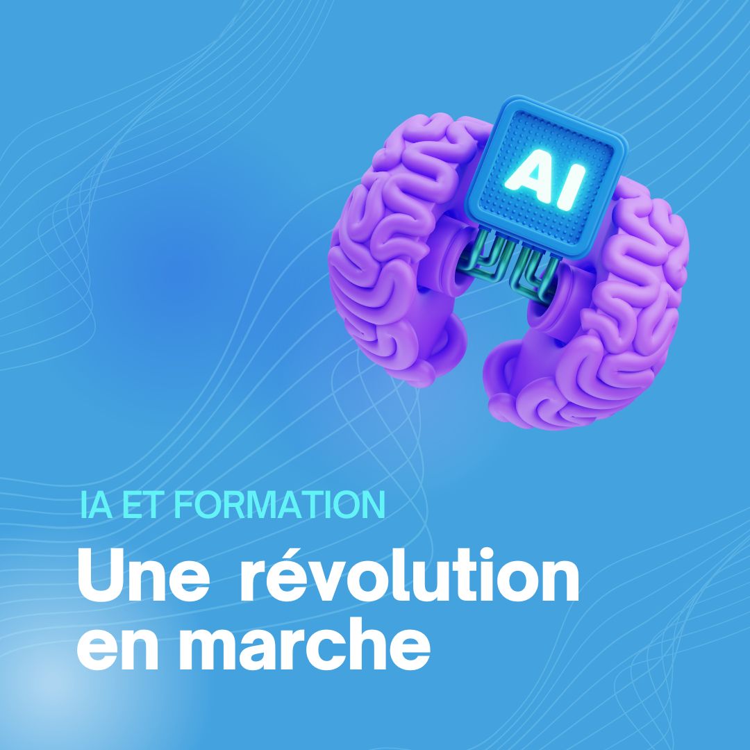 Apprenant utilisant une plateforme de formation avec intelligence artificielle