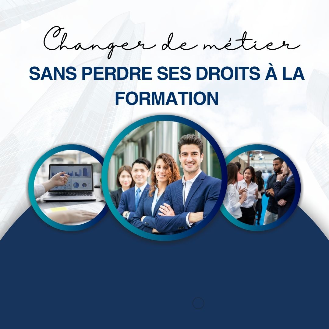 Salarié consultant son compte CPF pour financer une formation de reconversion