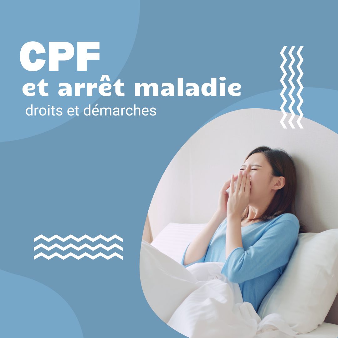 Salarié consultant son CPF pendant un arrêt maladie