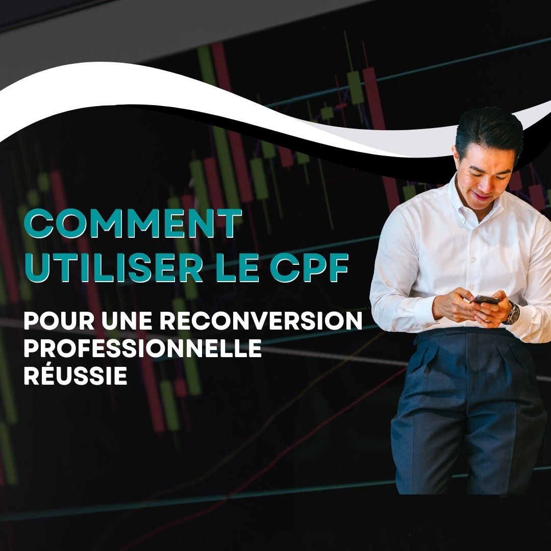 Personne suivant une formation financée par le CPF pour réussir sa reconversion professionnelle