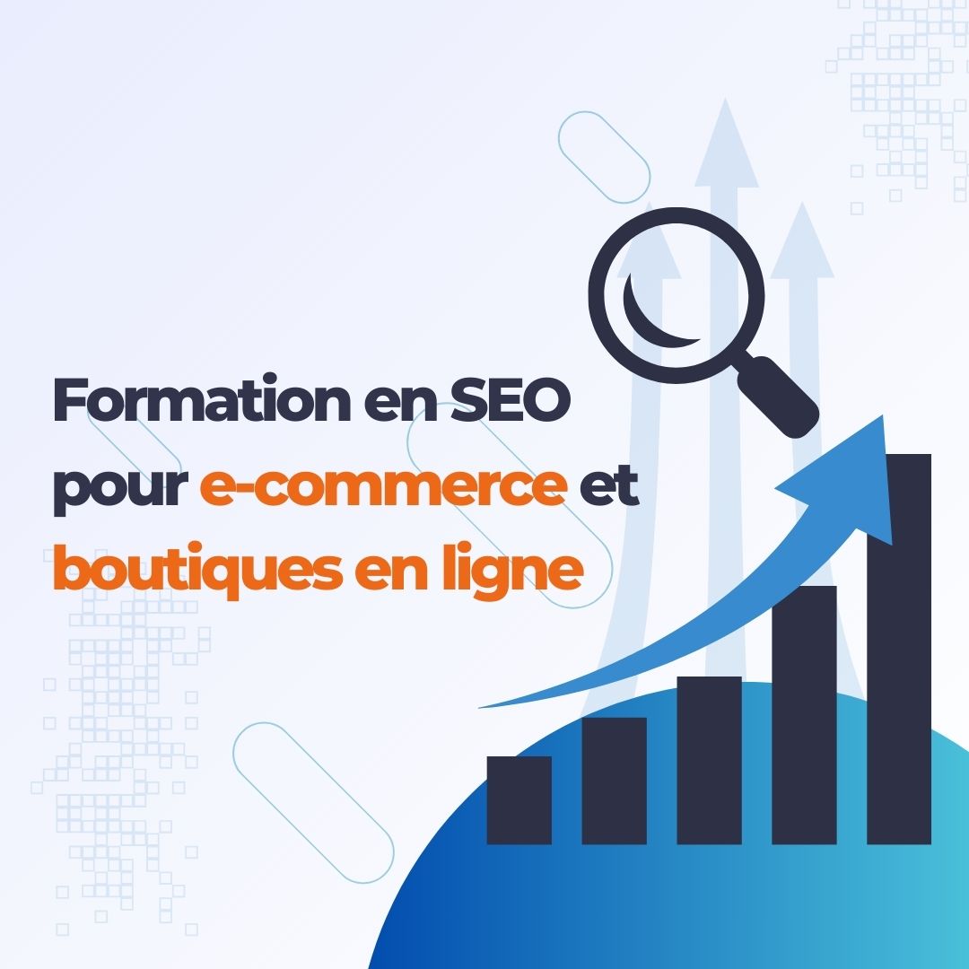 Entrepreneur optimisant une boutique en ligne grâce à une formation SEO