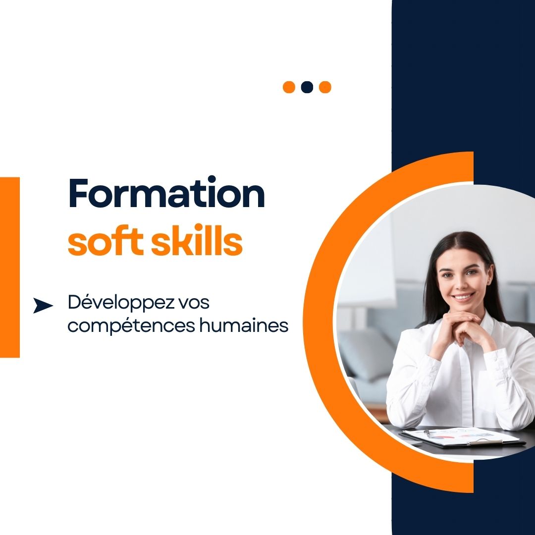 Groupe de professionnels en formation soft skills travaillant sur la communication et le leadership