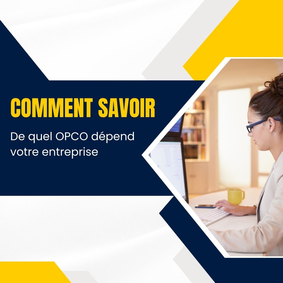 Schéma expliquant comment identifier l’OPCO d’une entreprise