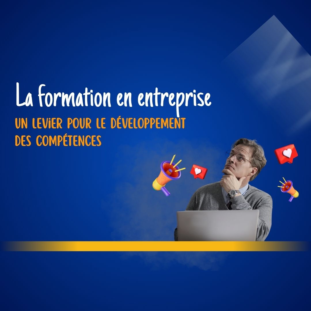 Session de formation en entreprise avec des collaborateurs en apprentissage