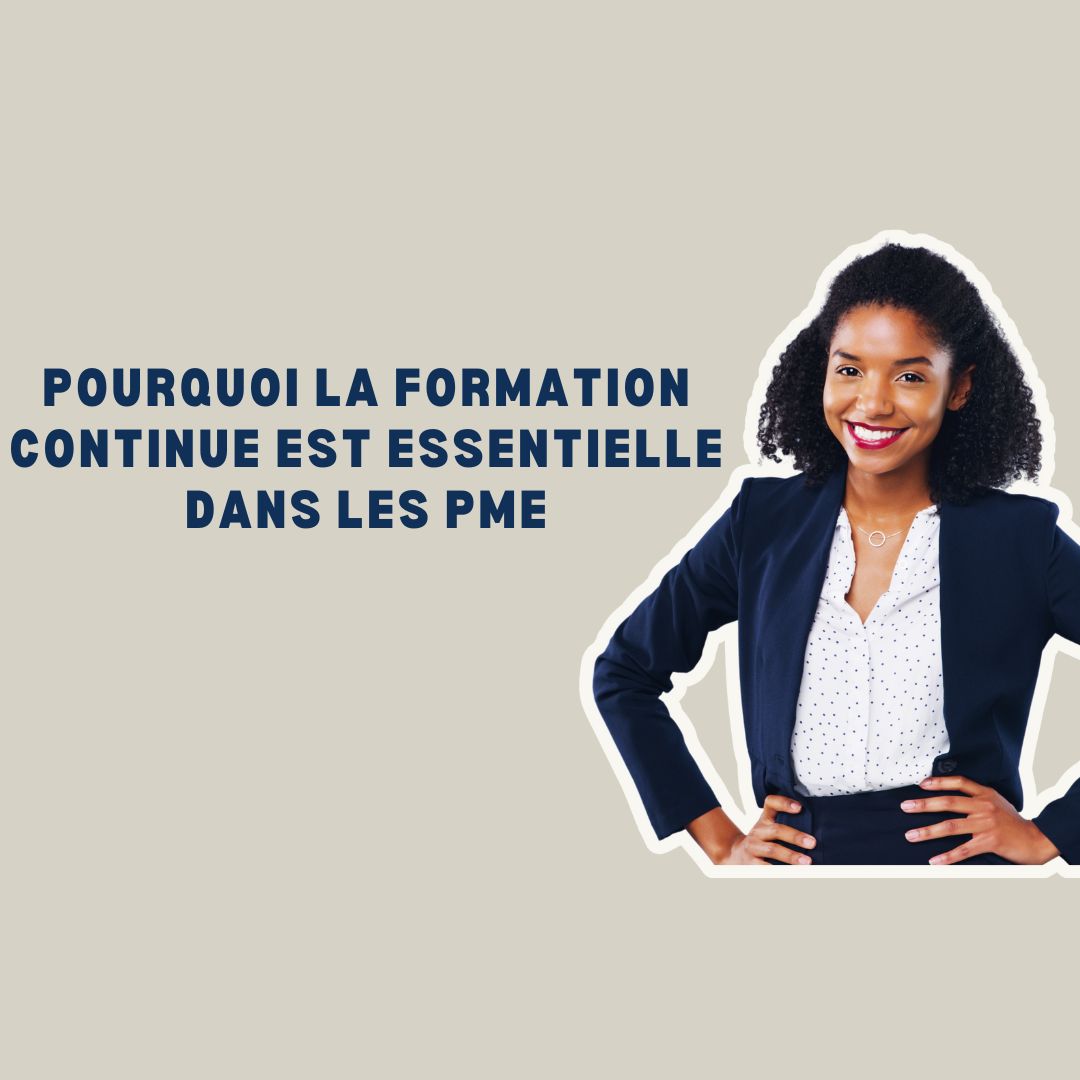 Employés de PME suivant une formation continue en entreprise