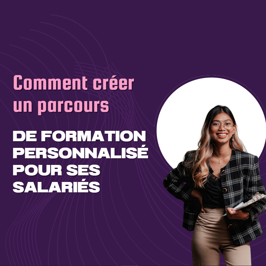Manager créant un parcours de formation personnalisé pour ses salariés