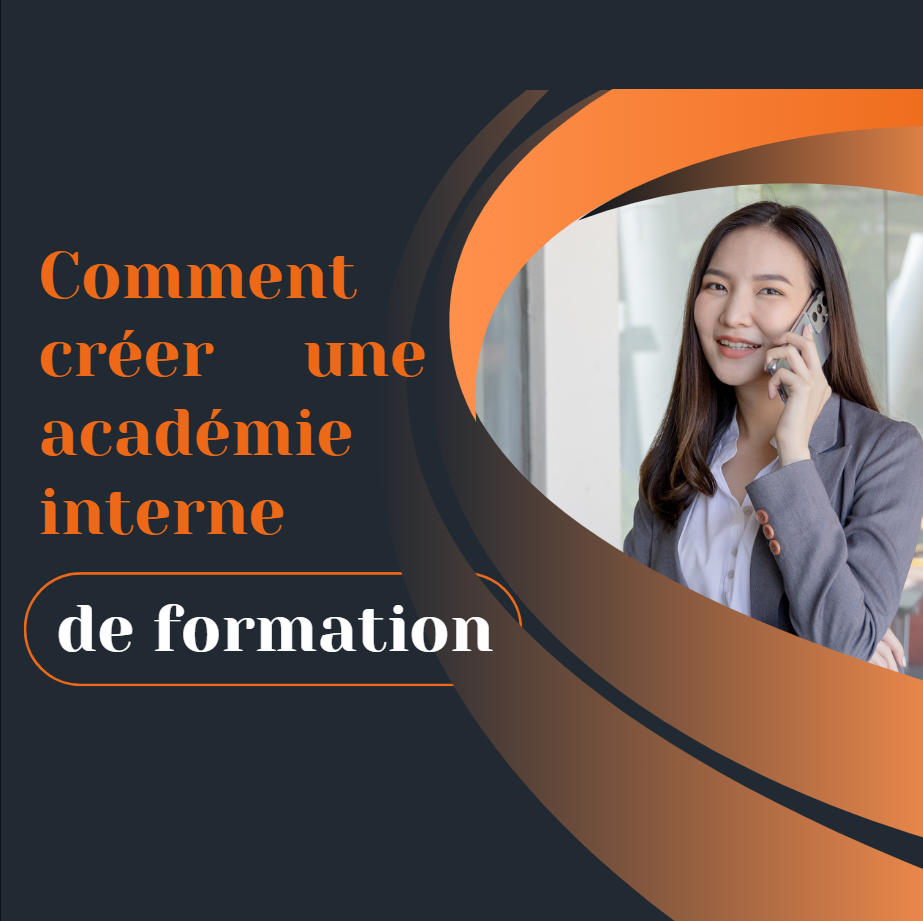 collaborateurs suivant un programme dans une académie interne de formation