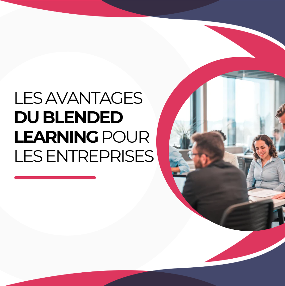 collaborateurs suivant une formation hybride en présentiel et à distance