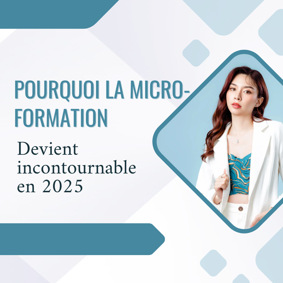 employé suivant une micro-formation sur smartphone pendant sa journée de travail