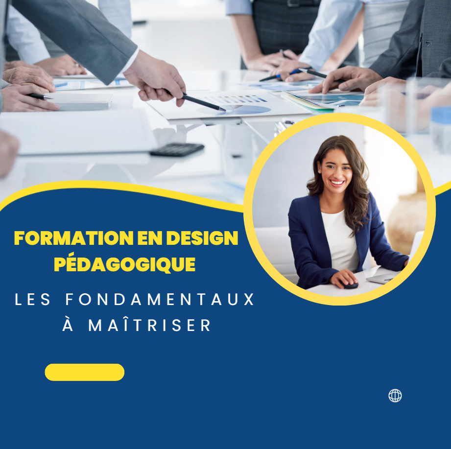 formateur concevant un module de formation selon les principes du design pédagogique