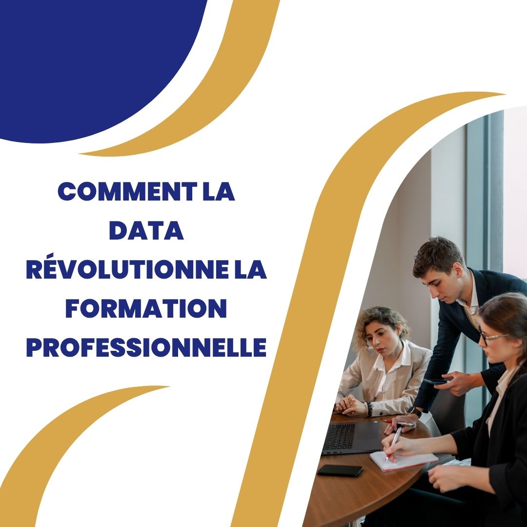 formateur analysant des données issues d’un tableau de bord de formation