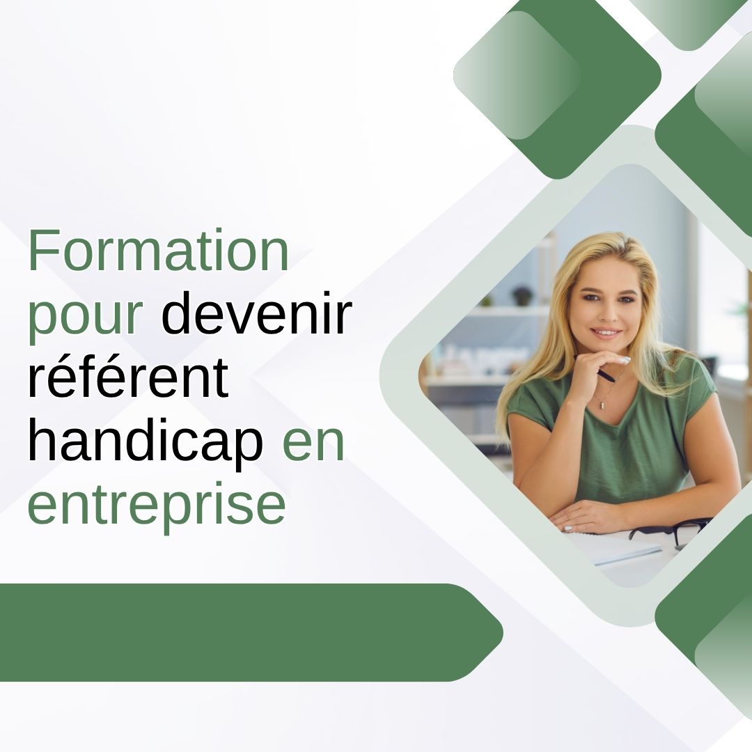 référent handicap accompagnant un salarié dans une entreprise inclusive